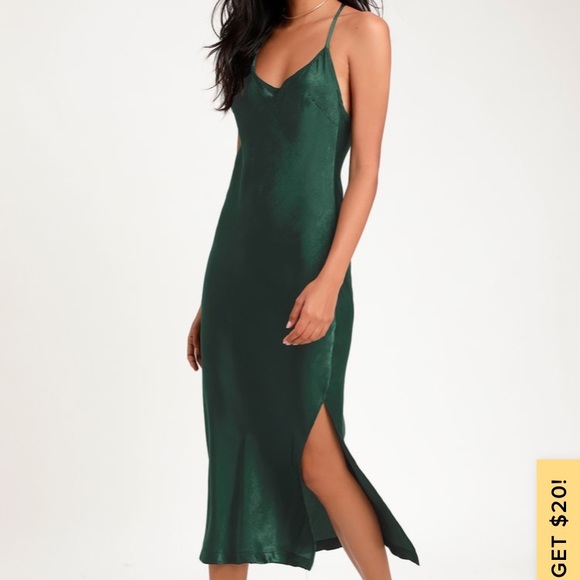 Lulus Dresses & Skirts - Satin slip dress